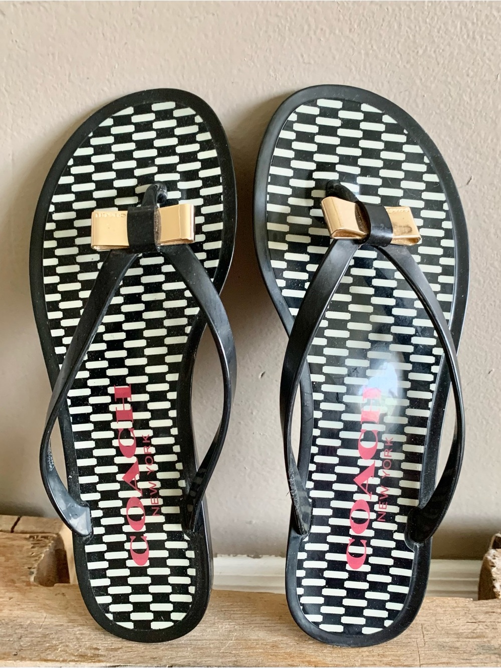 Coach Landon Summer Sandals Jelly Flip-flops